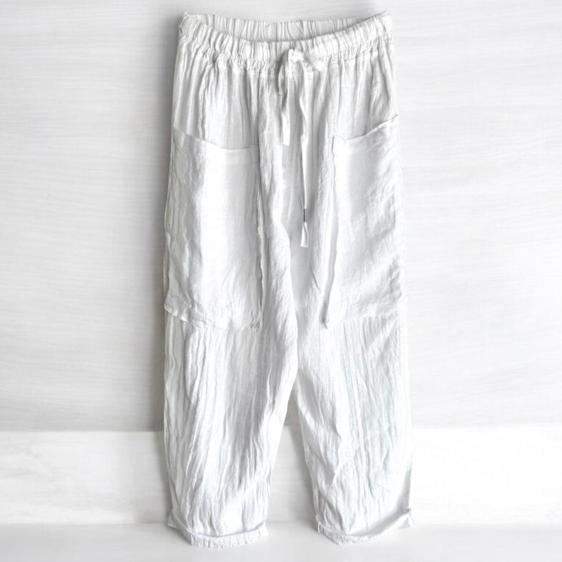 Leinen Hose "BIG POCKETS"
