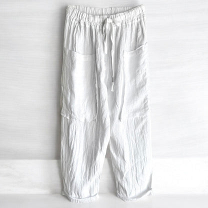 Leinen Hose "BIG POCKETS"