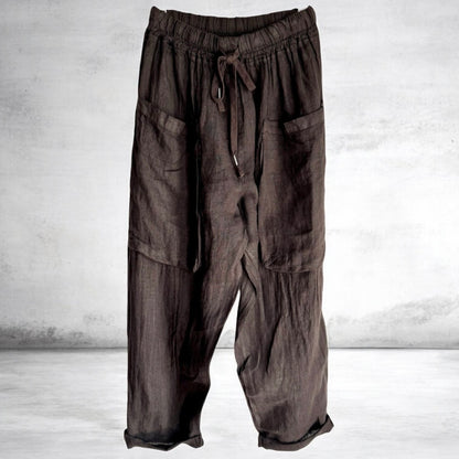 Leinen Hose "BIG POCKETS"