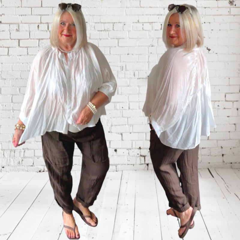 Bluse "DREAM", creme