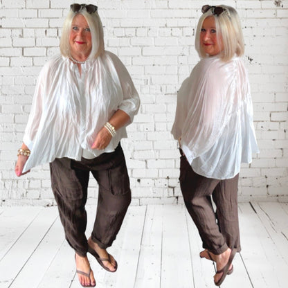 Bluse "DREAM", creme