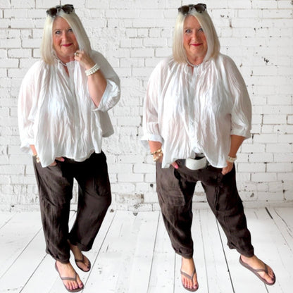 Bluse "DREAM", creme