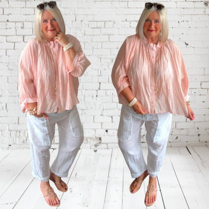 Bluse "DREAM", peach