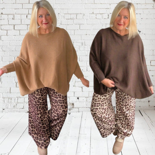 oversized Strickpullover "MOVE"