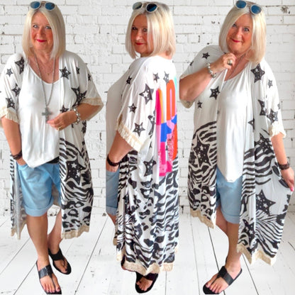 BOHO Kimono "LOVE"