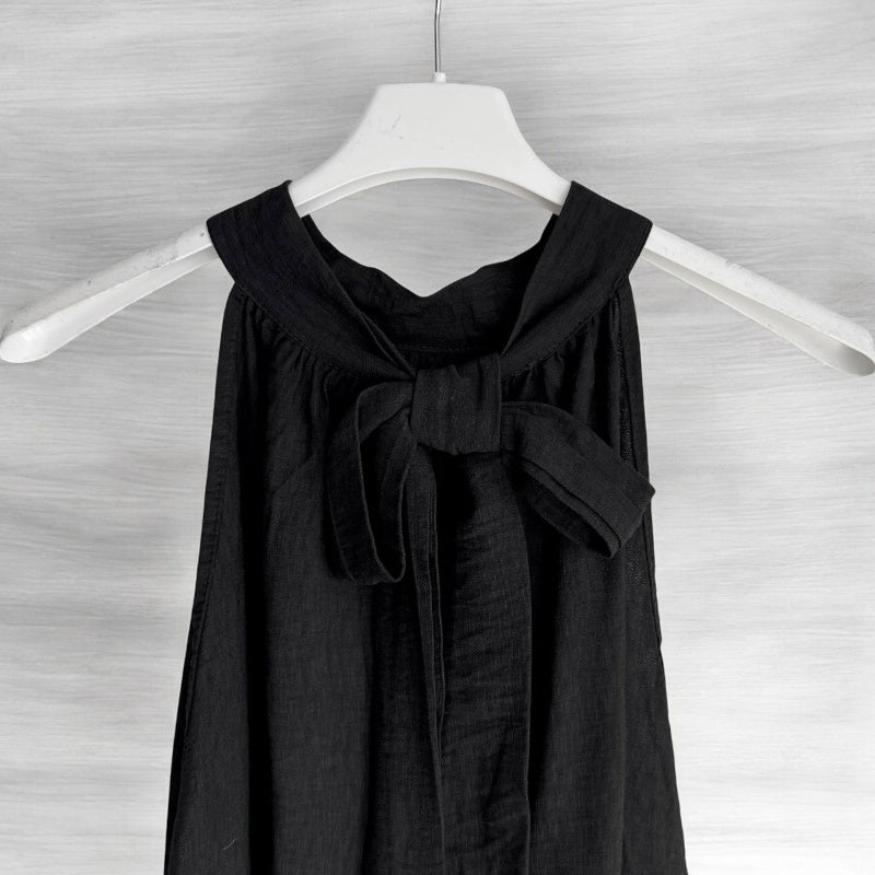 Neckholder Maxi Kleid "LEILA", schwarz