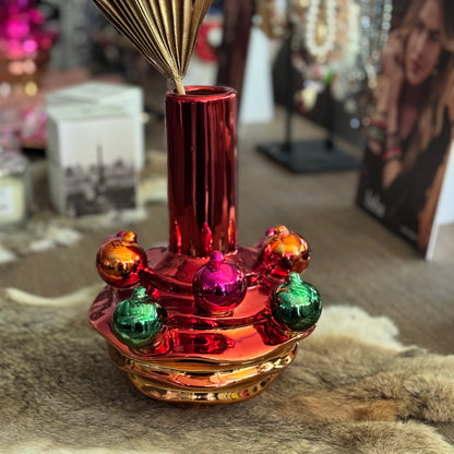 COUNTRYFIELD Vase "CHRISTMAS BULBS"