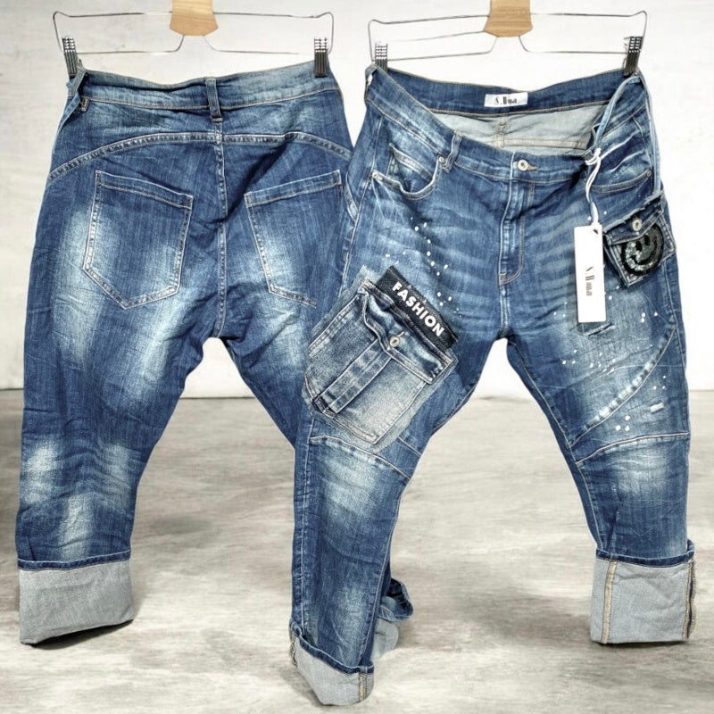 SEXY WOMAN Jeans "FASHION", blue