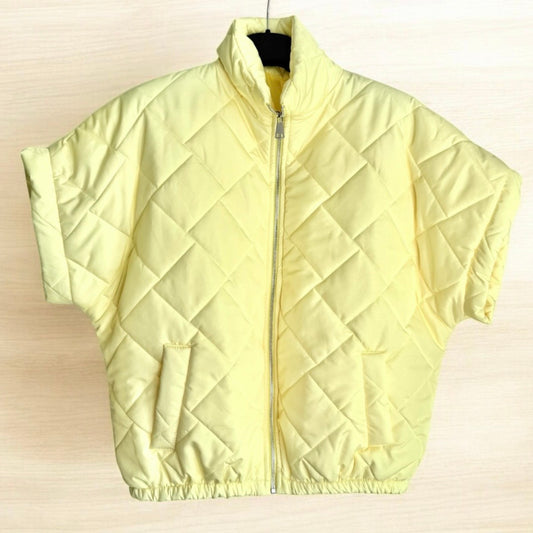 Steppjacke "PARQUET", zitronengelb