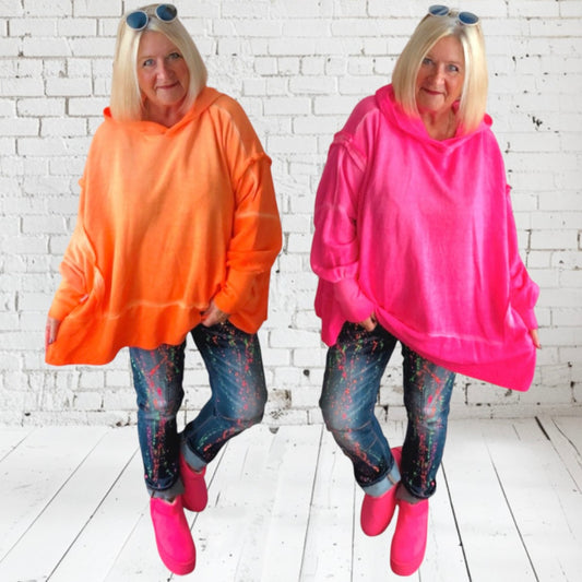 oversized Hoodie "NEON LIGHT"