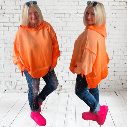 oversized Hoodie "NEON LIGHT"