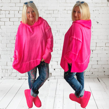 oversized Hoodie "NEON LIGHT"