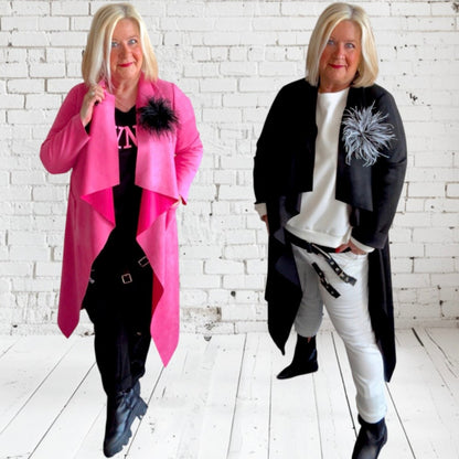 Velour Mantel "GRACE"