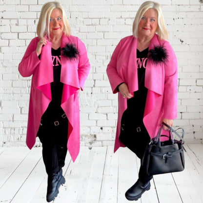 Velour Mantel "GRACE"