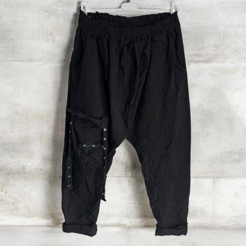 Baggy Hose "CARGO" mit Glitzernieten