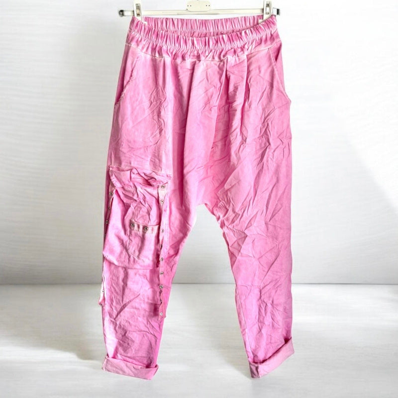 Baggy Hose "CARGO" mit Glitzernieten