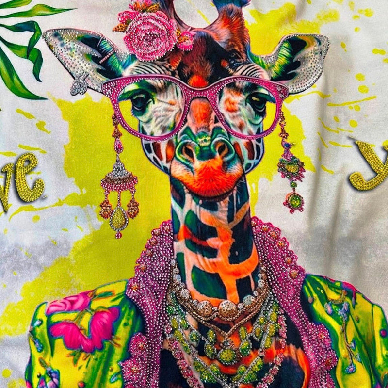 ROSE Shirt "TROPICAL", gelb/multi