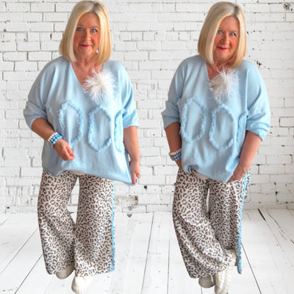 Marlene Jogger "LEO" mit Galonstreifen