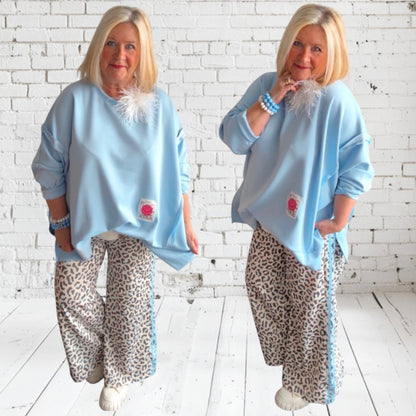 Marlene Jogger "LEO" mit Galonstreifen