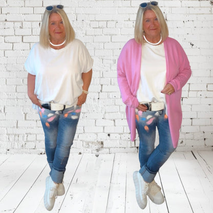 SEXY WOMAN Jeans "BRUSH STROKE"