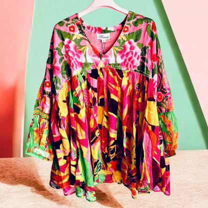 oversized Bluse "BIANCA" Modell 3, multi