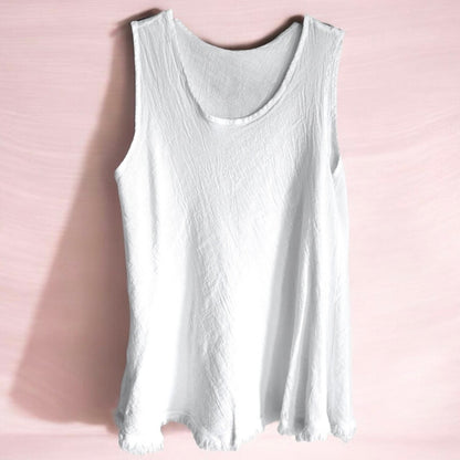 Leinen Top "BELL-SHAPED"