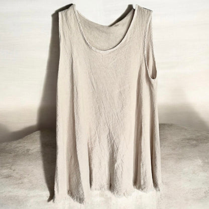 Leinen Top "BELL-SHAPED"