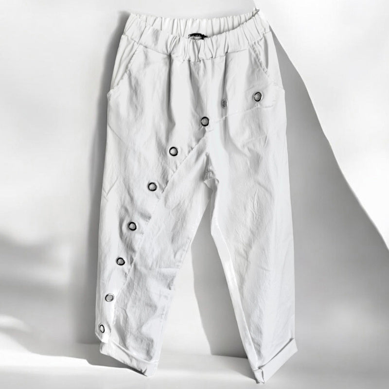 Jogg Pant "THROW" mit Schürze und Ösen
