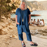 SUN SUN Harems Hose, Jeans Optik