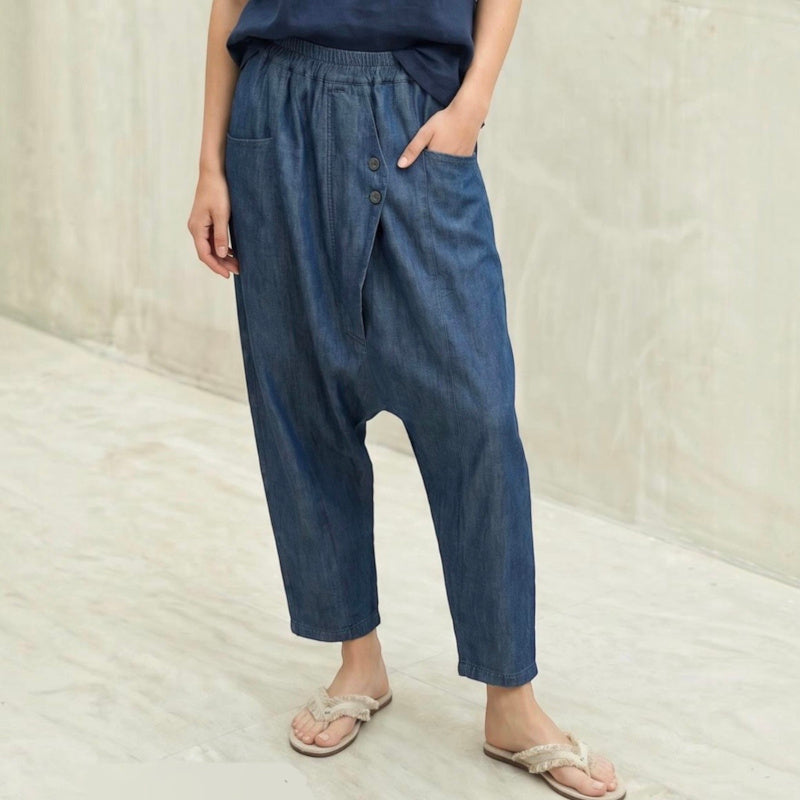 SUN SUN Harems Hose, Jeans Optik