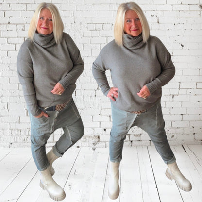 Rollkragen Pullover "MAGLIFICIO"