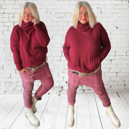 Rollkragen Pullover "MAGLIFICIO"