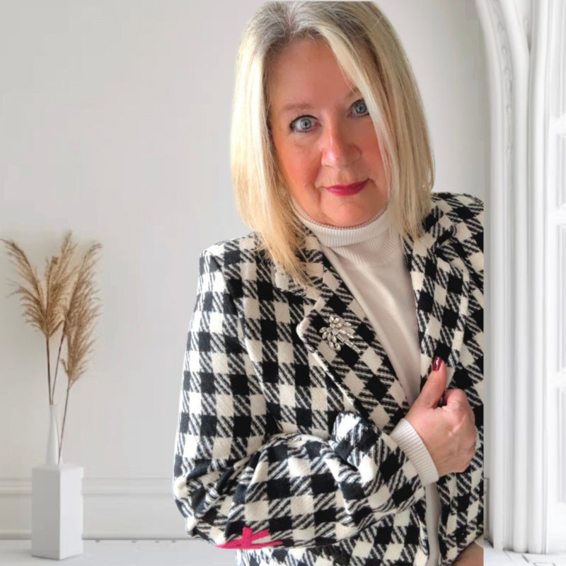 Exklusiv Woll Blazer "VICHY"