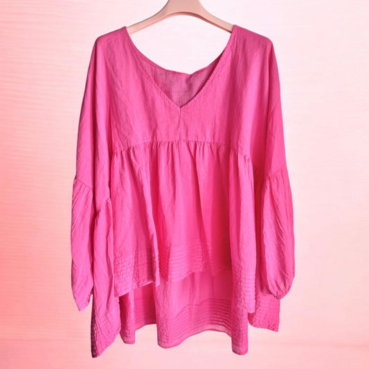 Leichte Bluse "BRUNA", pink