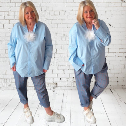 Hemdbluse "SETTE", in 3 Farben