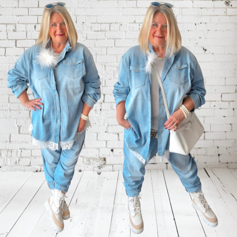 SEXY WOMAN Jeans Baggy "VINTAGE"