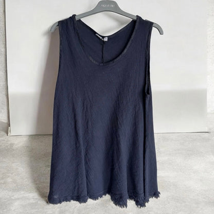 Leinen Top "BELL-SHAPED"