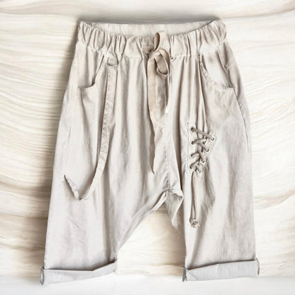 Baggy Bermuda Shorts "LACING"