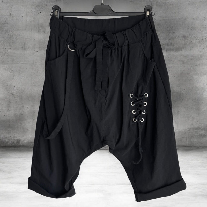Baggy Bermuda Shorts "LACING"