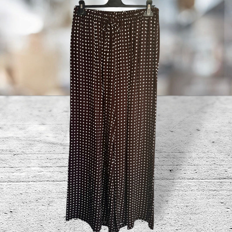 Viskose Marlene Hose "POLKA DOTS"