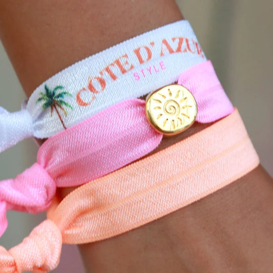LOVE IBIZA - Elastic Bracelet Set "CÔTE D'AZUR"
