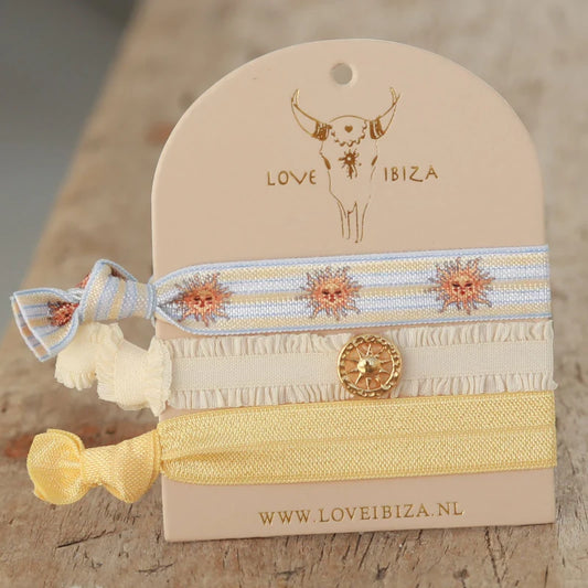 LOVE IBIZA - Elastic Bracelet Set "SOL"