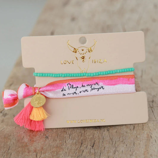 LOVE IBIZA - Elastic Bracelet Set "No. 159"