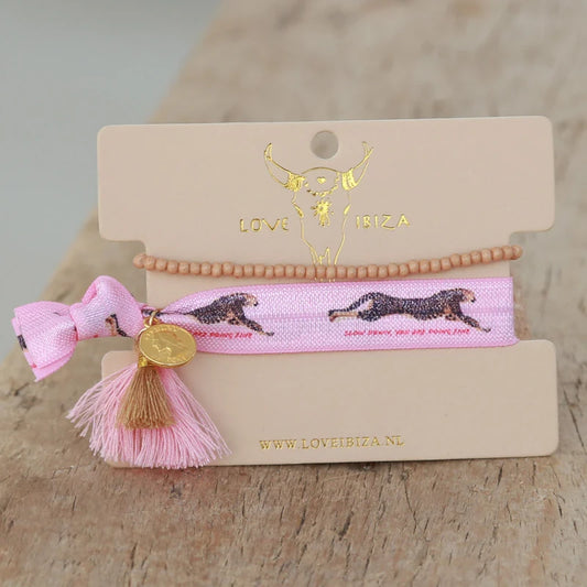 LOVE IBIZA - Elastic Bracelet Set "No. 163"