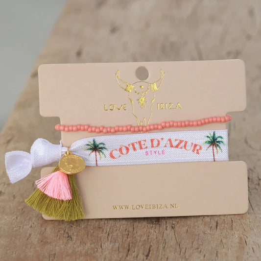 LOVE IBIZA - Elastic Bracelet Set "No. 164"