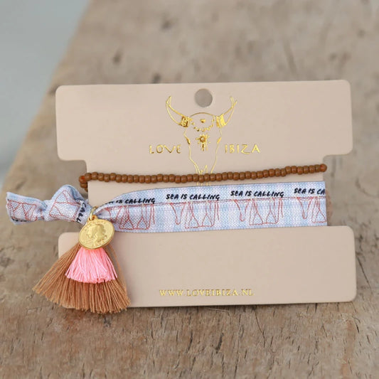 LOVE IBIZA - Elastic Bracelet Set "No. 162"