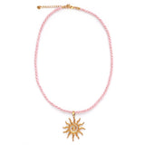 Kette Sonne Rosa 1