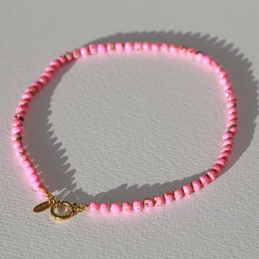 LOVE IBIZA Halskette "JAVEA", hot pink