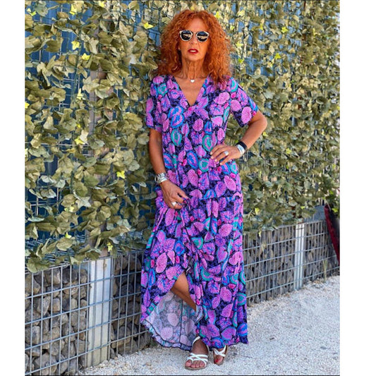 Kleid Lila