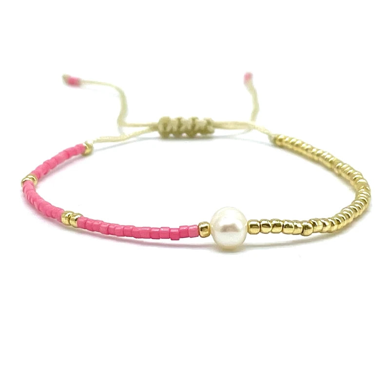 PARSLEY&PEPPER Armband "LA PERLA", light pink